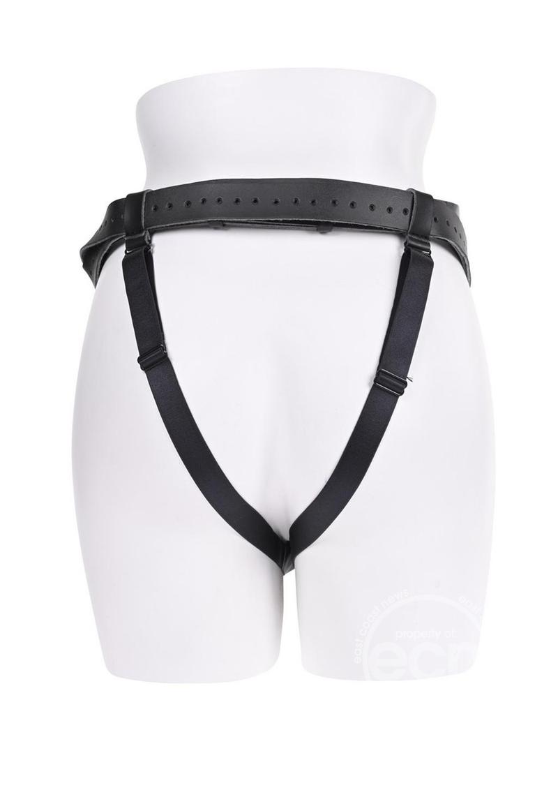 Aurora High Waisted Strap-On - Black