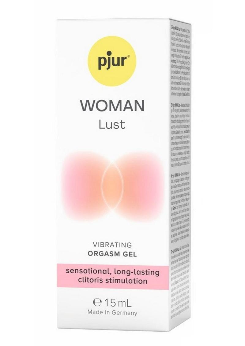 Pjur Woman Lust Vibrating Orgasm Water Based Gel 15ml