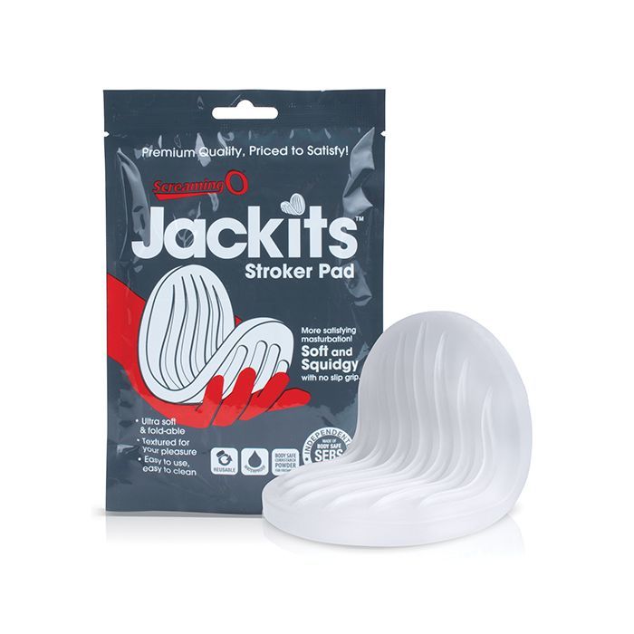 Screaming O Jackits Stroker Pad - Clear