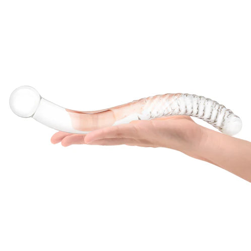 11" Glass Pelvic Wand Double Ended