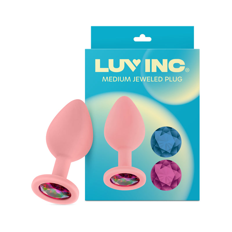 Luv Inc JP: Jeweled Plug w/ 3 Stones