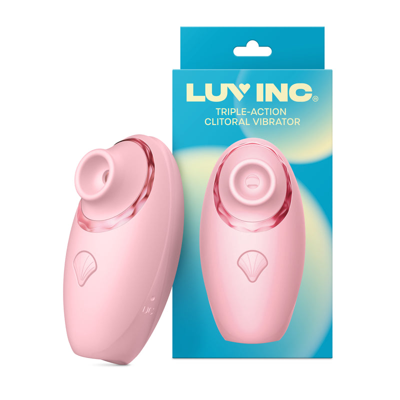 Luv Inc TV11: Triple-Action Clitoral Vibrator