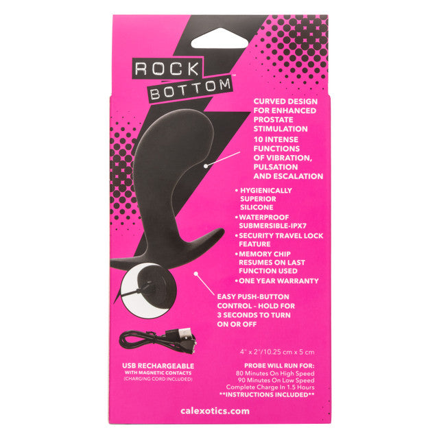 Rock Bottom Curved Rechargeable Silicone Probe