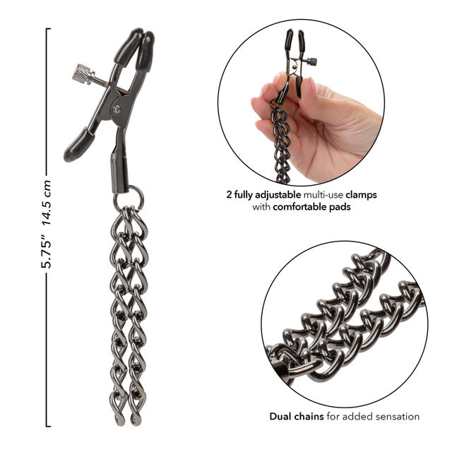 Euphoria Collection Chain Nipple Clamps