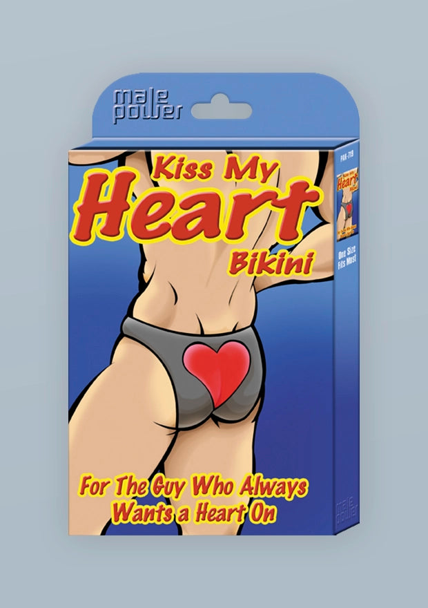 Novelty Kiss My Heart Bikini