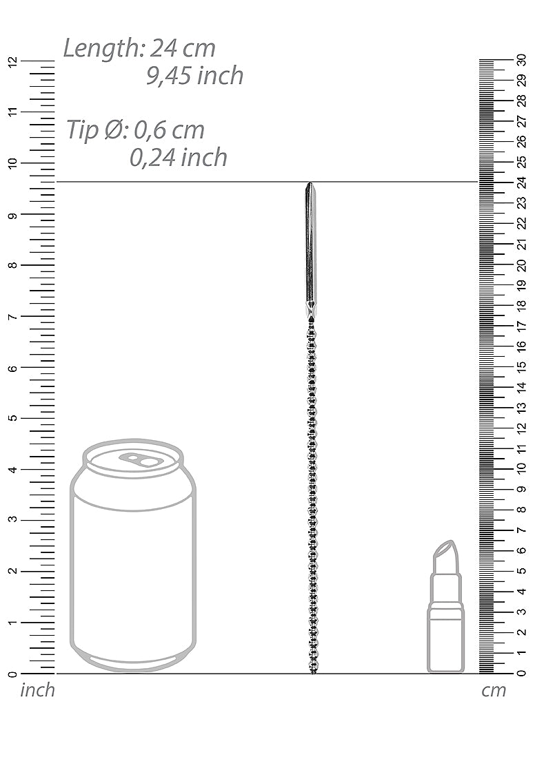 Urethral Sounding - Stainless Steel Dilator - 6mm - 240mm