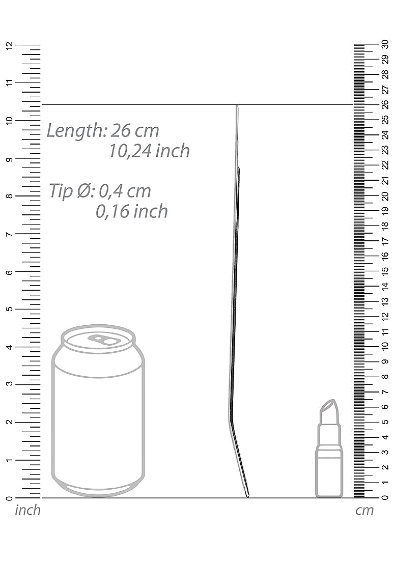 Urethral Sounding - Stainless Steel Dilator - 4mm - 260mm