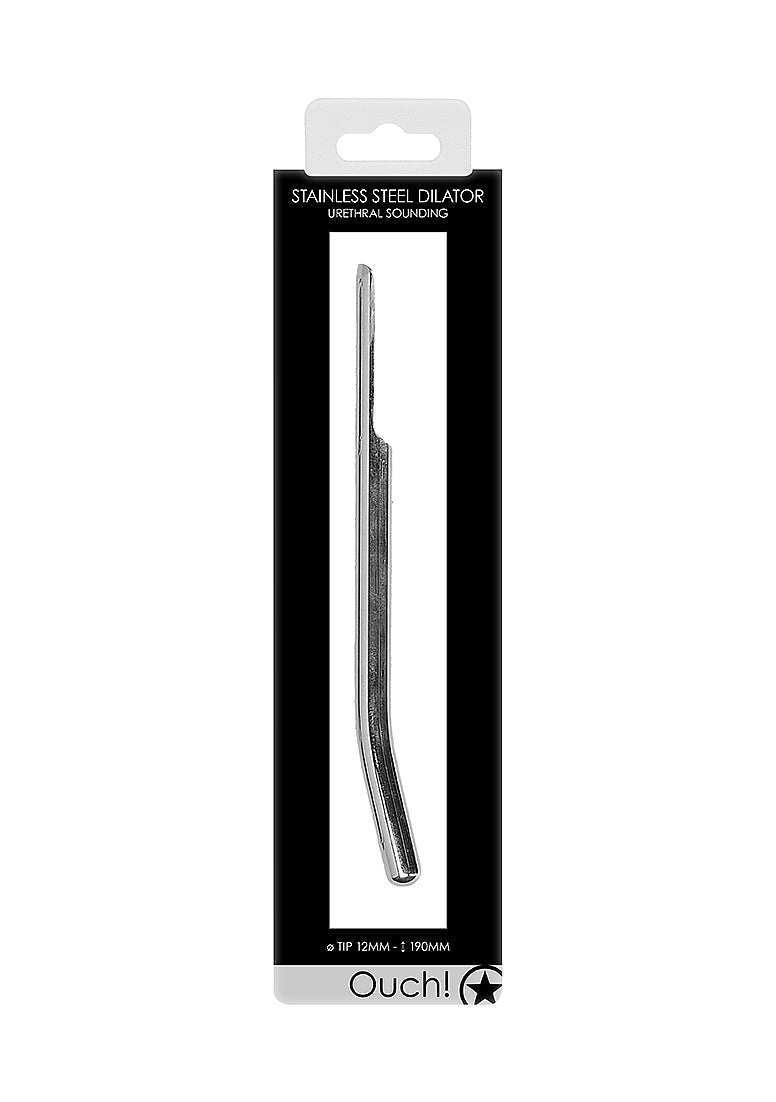 Urethral Sounding - Stainless Steel Dilator - 12mm - 190mm