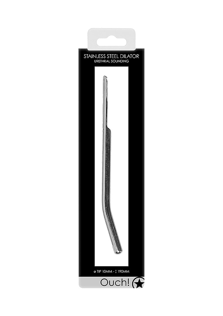 Urethral Sounding - Stainless Steel Dilator - 10mm - 190mm