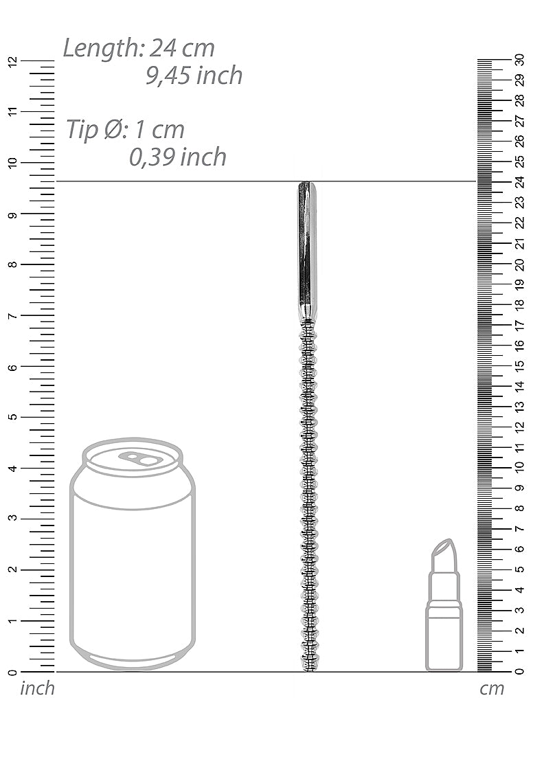 Urethral Sounding - Stainless Steel Dilator - 10mm - 240mm