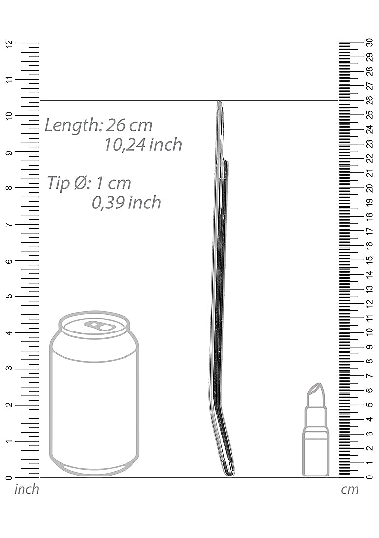 Urethral Sounding - Stainless Steel Dilator - 10mm - 260mm