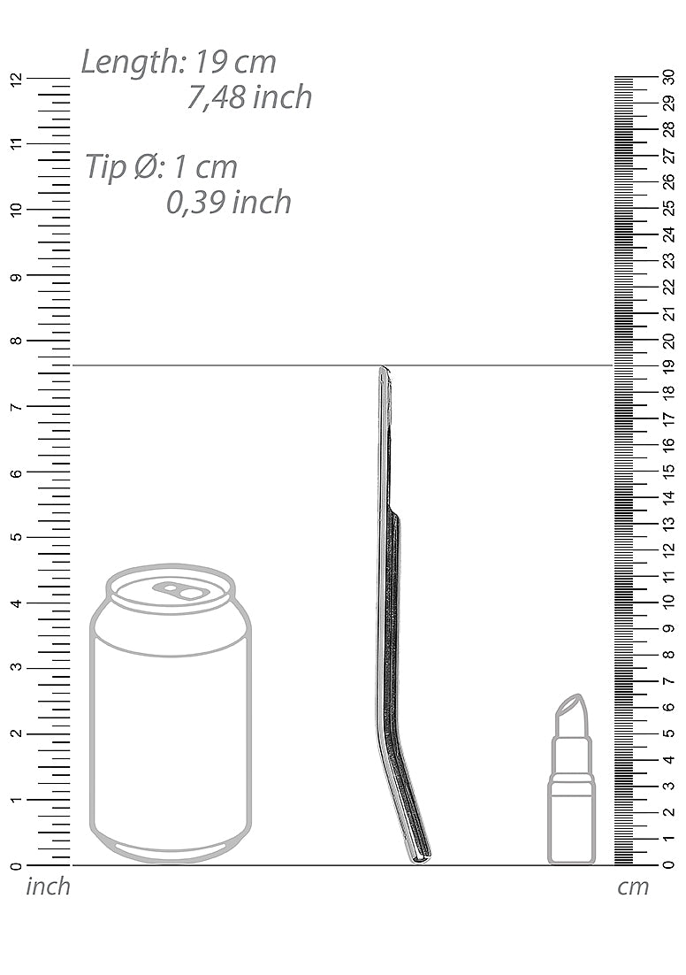 Urethral Sounding - Stainless Steel Dilator - 10mm - 190mm