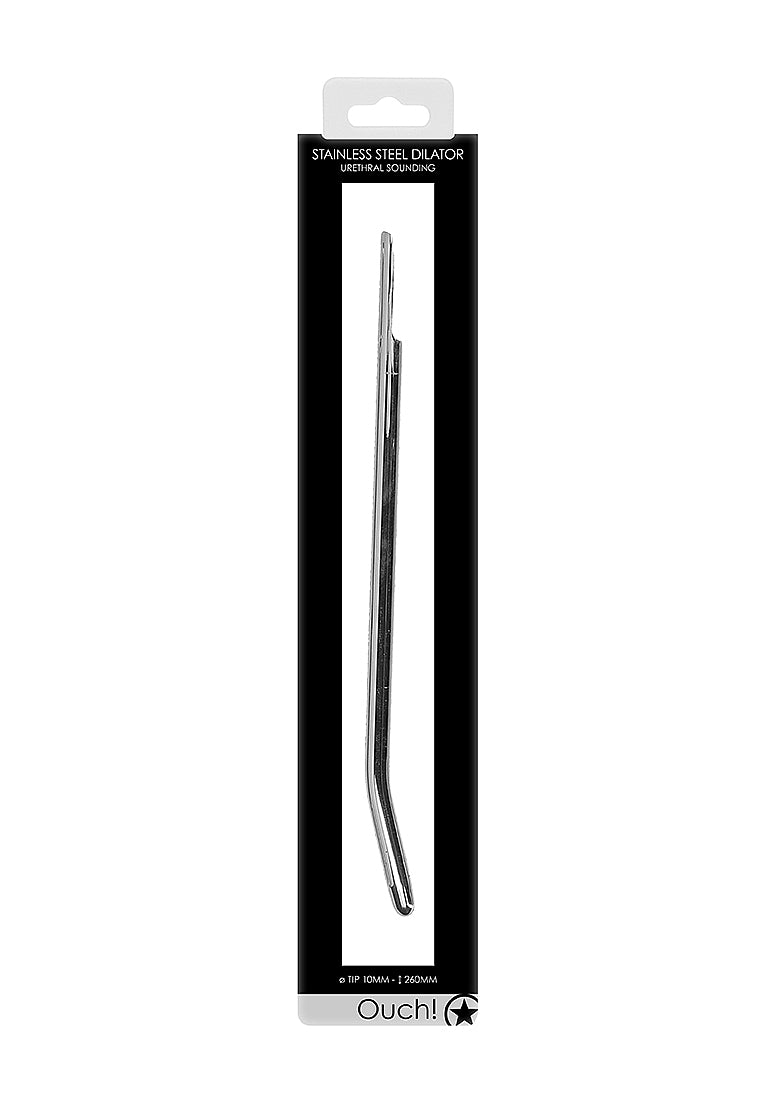 Urethral Sounding - Stainless Steel Dilator - 10mm - 260mm